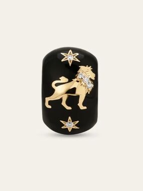 Adina Reyter Zodiac Ceramic + Diamond Leo Big Bead
